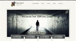 Desktop Screenshot of daylightchurch.com